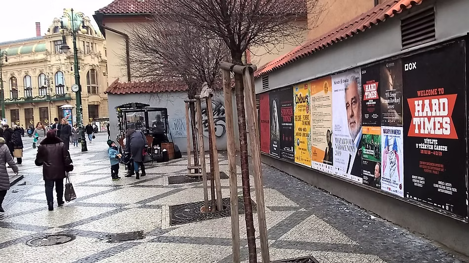 Výlepová plocha Náměstí Republiky